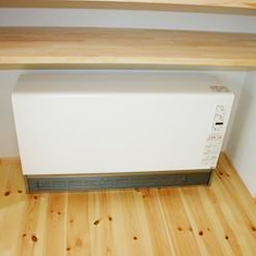 蓄熱暖房器設置工事